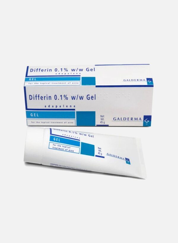 Differin 0.1% Gel 45gm | AS Allure Aesthetics, Gloucester Rd / South ...